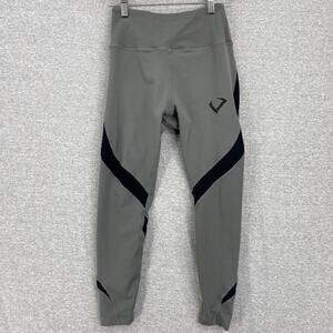 Violate The Dress Code Leggings Womens Extra Small Gray Gym Yoga Running Bottoms